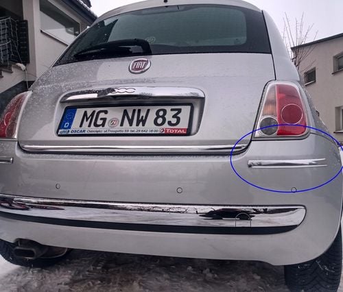 Škoda Octavia III (5E) Scout Combi 14-20 - Listwy Odbojniki / Ochraniacz Zd na Arena.pl