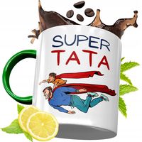 Kubek Zielony Dla Taty Tatusia Na Urodziny Prezent Z Nadrukiem Ze Zdjęciem