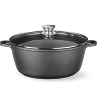 Garnek z pokrywką z powłoką nieprzywierającą 7.5 l 387x310x130 mm