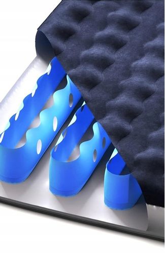 DMUCHANY MATERAC 200 x 100cm SAMOPOMPUJĄCY ZESTAW Z POMPKĄ na Arena.pl