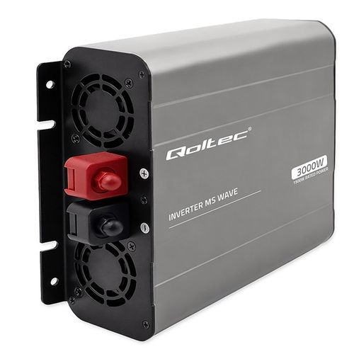 Qoltec przetwornica 12V/230V 1500W MS na Arena.pl