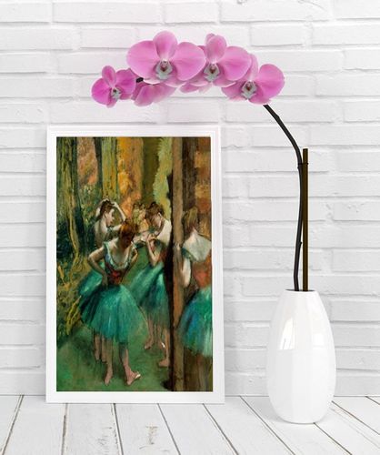 Dancers, Pink and Green, Edgar Degas - plakat 61x91,5 cm na Arena.pl