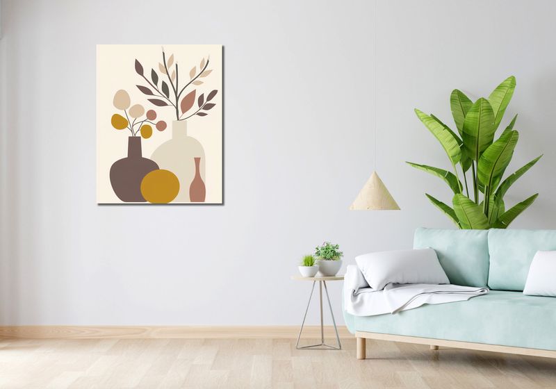 Obraz 70x90cm Stonowane Naturmorta zdjęcie 2