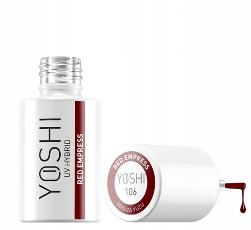 YOSHI Lakier hybrydowy Red Empress 6ml – 106 na Arena.pl
