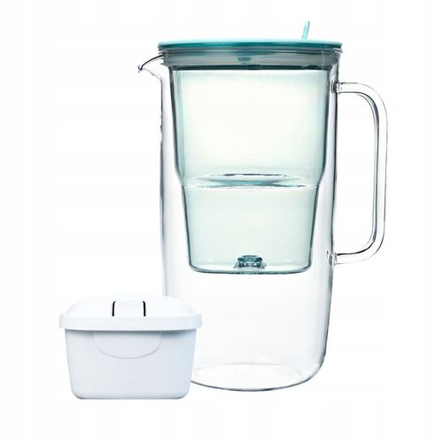 DZBANEK FILTRUJĄCY SZKLANY FILTRY DO WODY Etiuda AQUALOGIS + 3 wkłady na Arena.pl