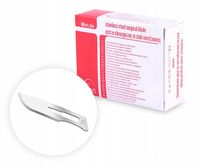 OSTRZA CHIRURGICZNE nożyki SKALPEL 100 szt- nr 10