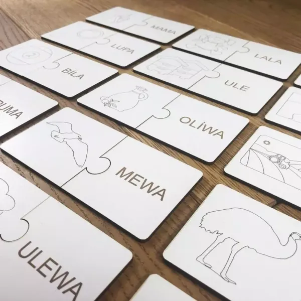 Puzzle wyrazowe cz.1 zdjęcie 1