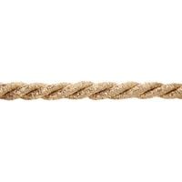 Sznur metalizowany Fi - 9 / F (1mb) ZŁOTY