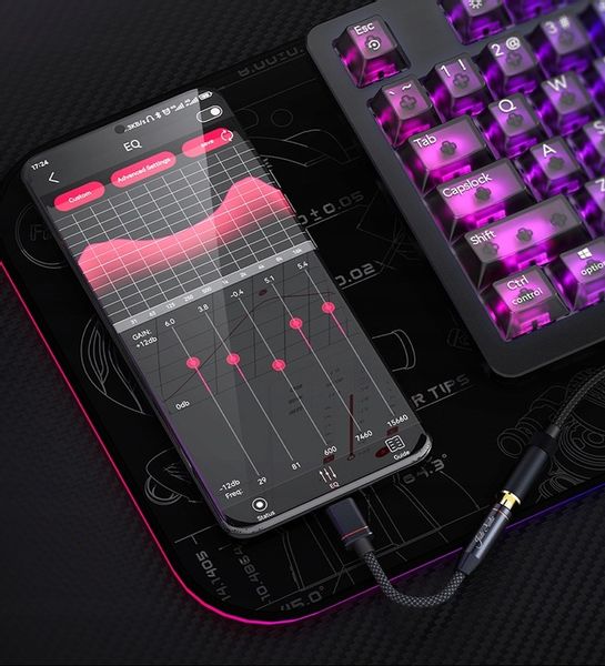 FIIO JA11 DAC WZMACNIACZ SŁUCHAWKOWY PRZENOŚNY HI-RES 384KHZ/32BIT DSD128 zdjęcie 15