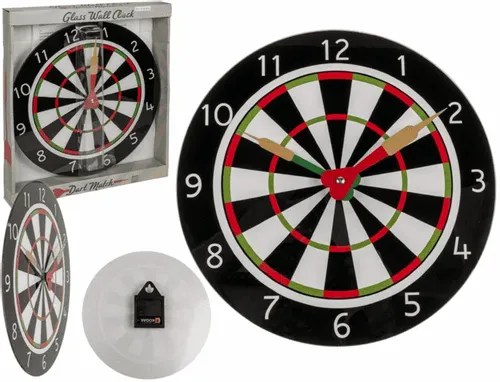 Zegar Ścienny w stylu Tablicy do Gry w Darta na Arena.pl
