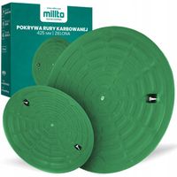 POKRYWA RURY KARBOWANEJ 425 MM TRZONOWEJ WŁAZ DEKIEL STUDNI STUDZIENKI P 6A