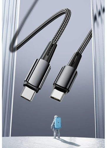 KABEL PRZEWÓD USB-C THUNDERBOLT QUICK CHARGE 240W 4K SZYBKIE ŁADOWANIE 1M na Arena.pl