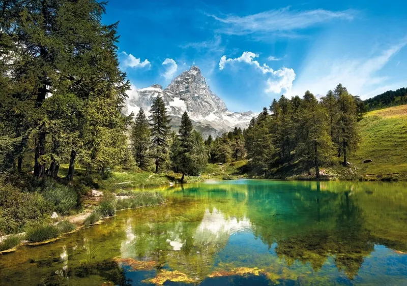 Puzzle 1500 elementów. High Quality Collection. Blue Lake zdjęcie 2
