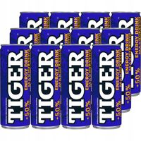 Tiger Max Classic Gazowany napój energetyzujący 250 ml x 12 sztuk