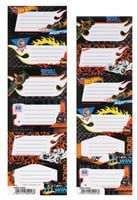 naklejki na zeszyt hot wheels starpak