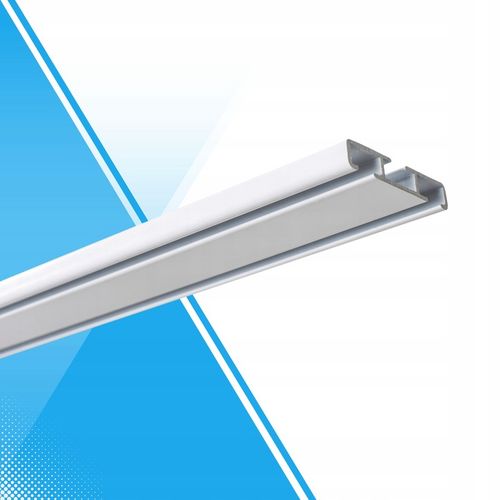 KOWALSKI SZYNA SUFITOWA ALUMINIOWA BIAŁA 200 CM POJEDYNCZA PODWÓJNA na Arena.pl