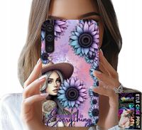 ETUI DO SAMSUNG GALAXY A70 - KOBIETA W SŁONECZNIKACH, KOBIECE WZORY