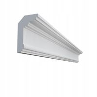 Listwa przysufitowa 2m DLP25 12cm x 7cm sztukateria ozdobna sufitowa faseta