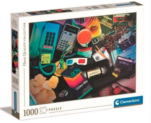 Puzzle 1000 Elementów High Quality, 80S Nostalgia na Arena.pl