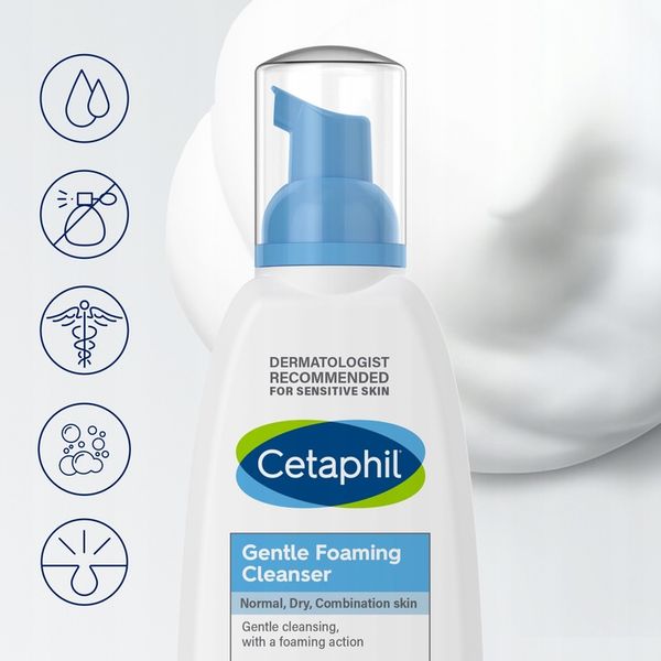 Cetaphil Lekka pianka do mycia 236 ml zdjęcie 2