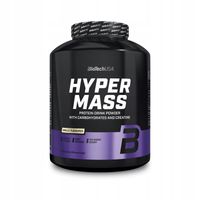 BioTech Hyper Mass 2270g Mega Gainer Masa XL Wanilia