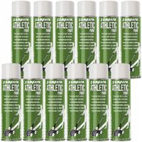 Farba znakowania trawy biała 12x 500ml Ampere Athletic Paint + piłka