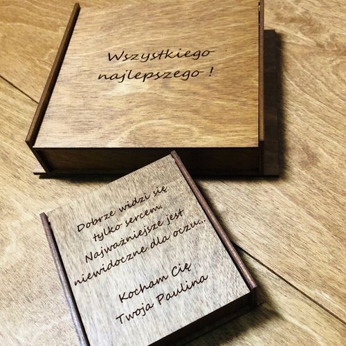 ZIPPO zapalniczka z200 pudełko drewniane GRAWER RR na Arena.pl