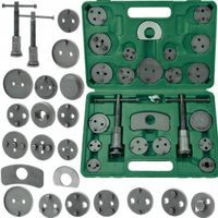 ZESTAW DO WYCISKANIA TŁOCZKÓW HAMULCOWYCH 22 EL ZDEJMOWANIA naprawy PRASKA