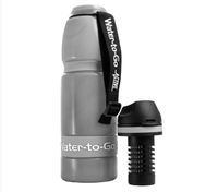 Bidon z filtrem do wody, butelka fitrująca Water-to-Go Active 1L Cloud,