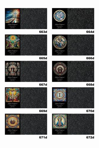 SZKLANA PODSTAWKA POD ZNICZE TWÓJ DOWOLNY TEKST 50 WZ CIEMNY MARMUR 60x30cm na Arena.pl