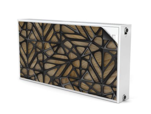 Osłona MAGNETYCZNA Grzejnika Abstrakcja Efekt 3D 100cm x 60cm na Arena.pl