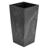 Donica wkład wysoka 40x40x75 cm szary