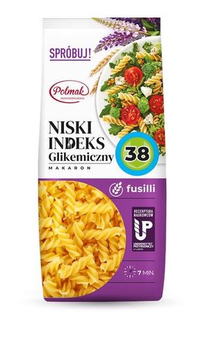 Polmak Makaron świderki z niskim indeksem glikemicznym 250 g na Arena.pl