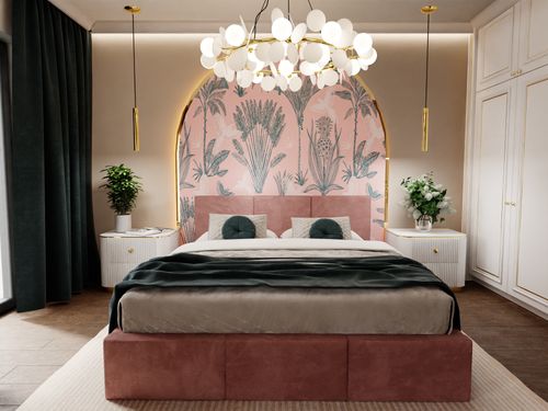 ŁÓŻKO TAPICEROWANE 140x200 ŁÓŻKO PODWÓJNE Z POJEMNIKIEM BRUDNY RÓŻ na Arena.pl