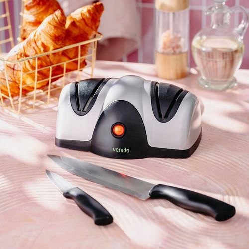 Ostrzałka Do Noży Elektryczna Dom I Ogród 2-Stopniowa Przybory Kuchenne na Arena.pl