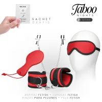 taboo nights zestaw fetish 2 - akcesoria do kontroli i eksploracji bdsm