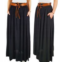 ZWIEWNA DŁUGA SPÓDNICA MAXI DO KOSTEK BOHO DAMSKA