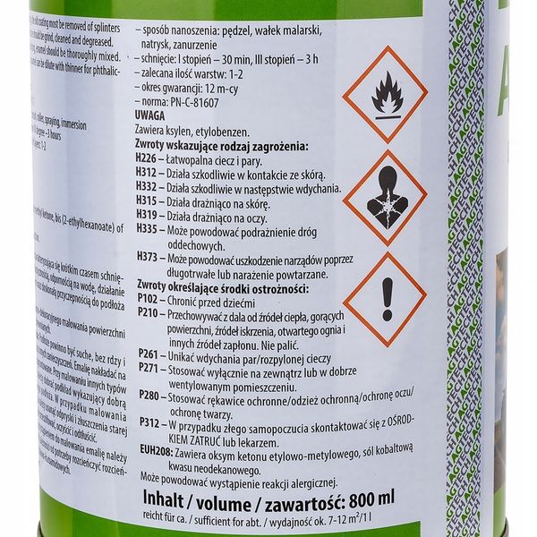 Farba lakier żółta Ursus C330 C360 0,8L Agtech zdjęcie 2
