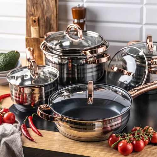 zestaw garnków 12 elementów klausberg kb-7700 na Arena.pl