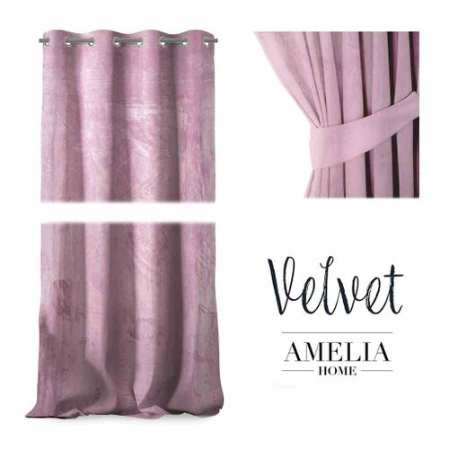 CURT/AH/VELVET/EYELETS/PINK/140X270/1PC na Arena.pl