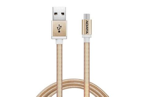 ADATA kabel USB type-A , charge and sync data on Android, złoty na Arena.pl