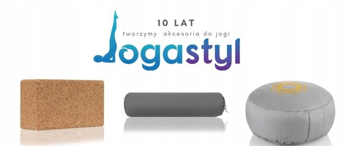 Pasek, pas profesjonalny do jogi, bawełna NB zdjęcie 4