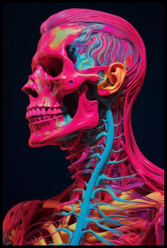 Plakat 61x91,5cm Anatomia Koloru na Arena.pl