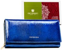 portfel damski skórzany ptn 42106-pr-8294 blue