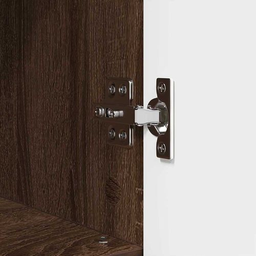 Szafka Łazienkowa z półką Brązowy dąb 30 x 35 x 95 cm na Arena.pl