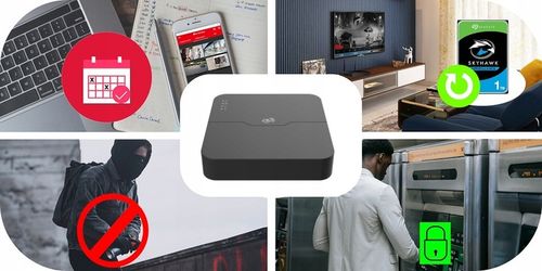 ZESTAW KAMER DO MONITORINGU 5MPX IP POE 4 KAMERY ZEWNĘTRZNE 1TB na Arena.pl