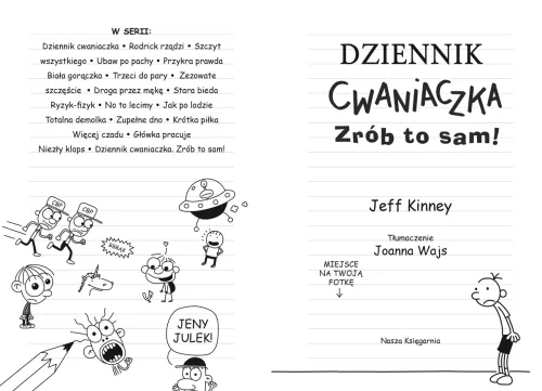 Dziennik Cwaniaczka. Zrób To Sam! na Arena.pl