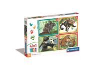 CLE puzzle 4w1 SuperKolor Baby Cuddles 21532