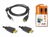 KABEL PRZEWÓD 1,5M HDMI HDMI LTC PREMIUM V2.0 HD 3D 4K FULL HD