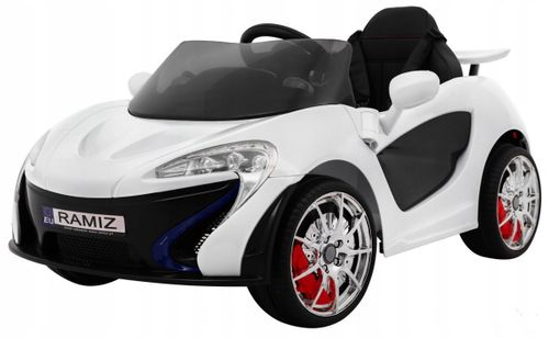 Auto na akumulator Small Racer biały na Arena.pl